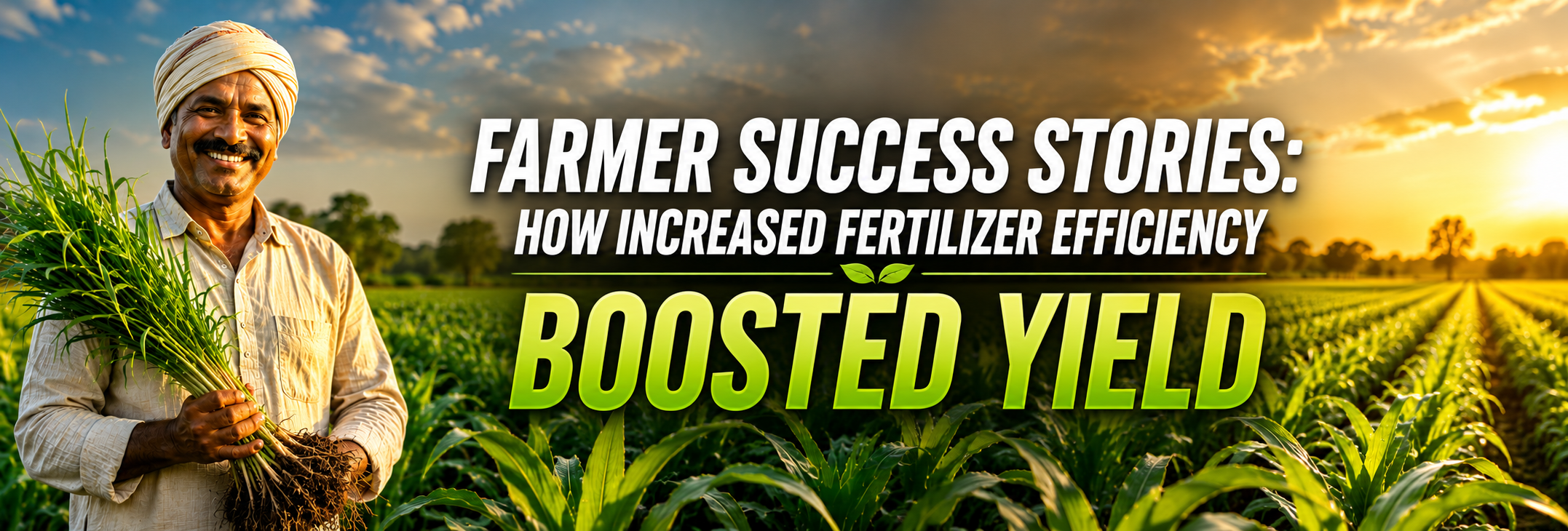 Farmer Success Stories: How Increased Fertilizer Efficiency Boosted Yield